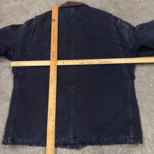 Load image into Gallery viewer, Carhartt Navy Blue Zip Up Jacket L/XL