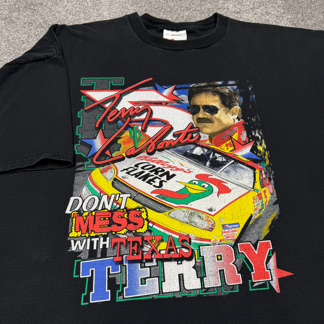 Vintage 1999 Terry Labonte NASCAR Racing Shirt 3XL