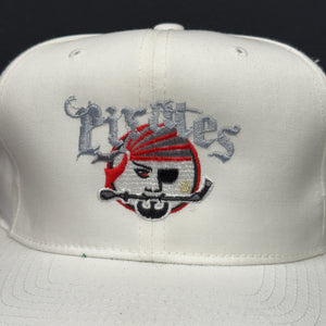 Portland Pirates White Twill Snapback Hat