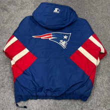 Load image into Gallery viewer, Vintage New England Patriots Starter Puffer Jacket XL