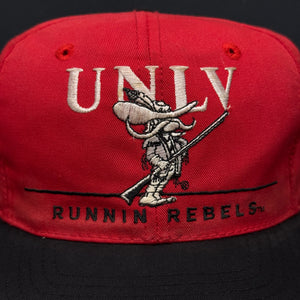 Vintage UNLV Runnin Rebels Bar Snapback Hat