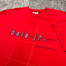 Load image into Gallery viewer, Vintage Dale Jr Budweiser NASCAR Racing Shirt 2XL