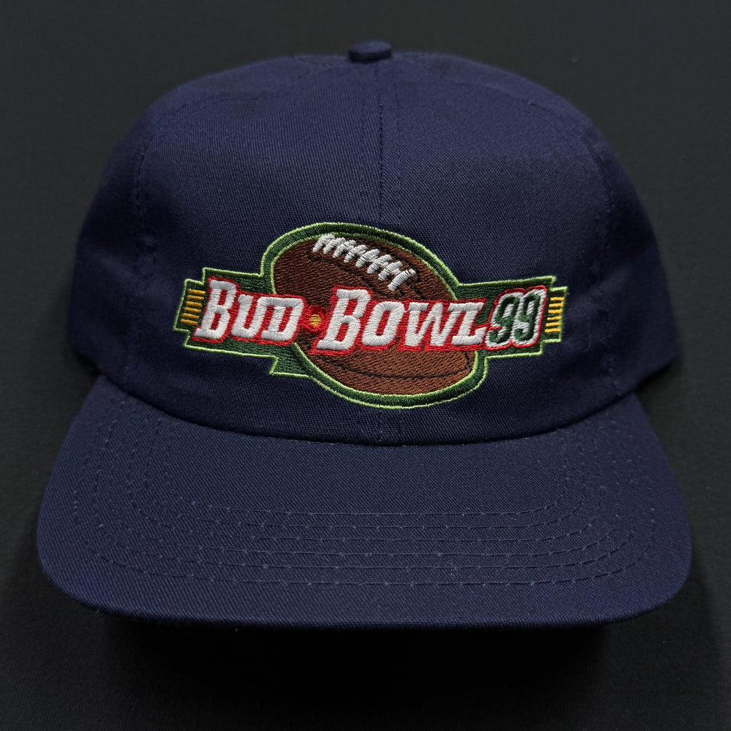 Vintage Budweiser Bud Bowl '99 Snapback Hat