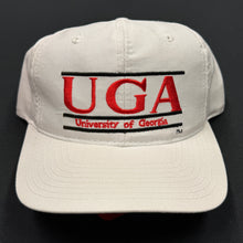 Load image into Gallery viewer, Vintage Georgia Bulldogs Split Bar Snapback Hat