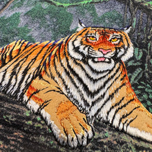 Load image into Gallery viewer, Vintage Bengal Tiger Embroidered Shirt S/M NWT