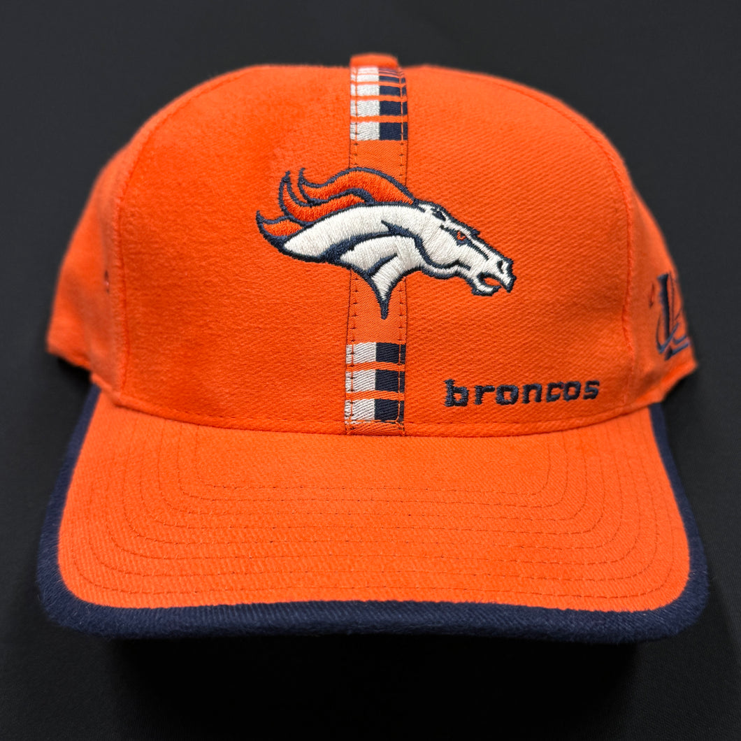 Vintage Denver Broncos Logo Athletic Strapback Hat