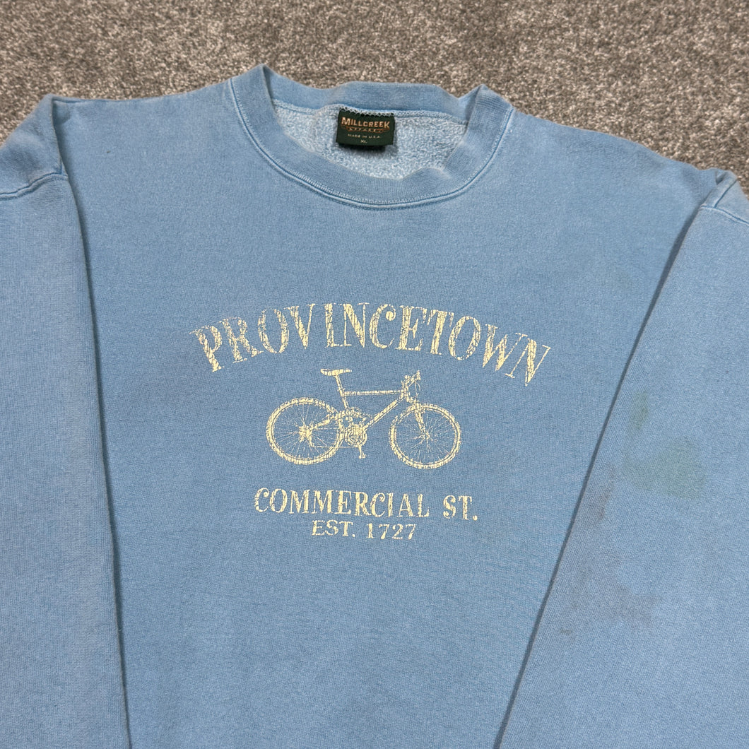 Vintage Provincetown Commercial St. Sweatshirt L/XL