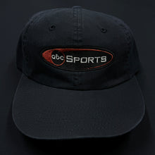 Load image into Gallery viewer, abc Sports Black Strapback Hat