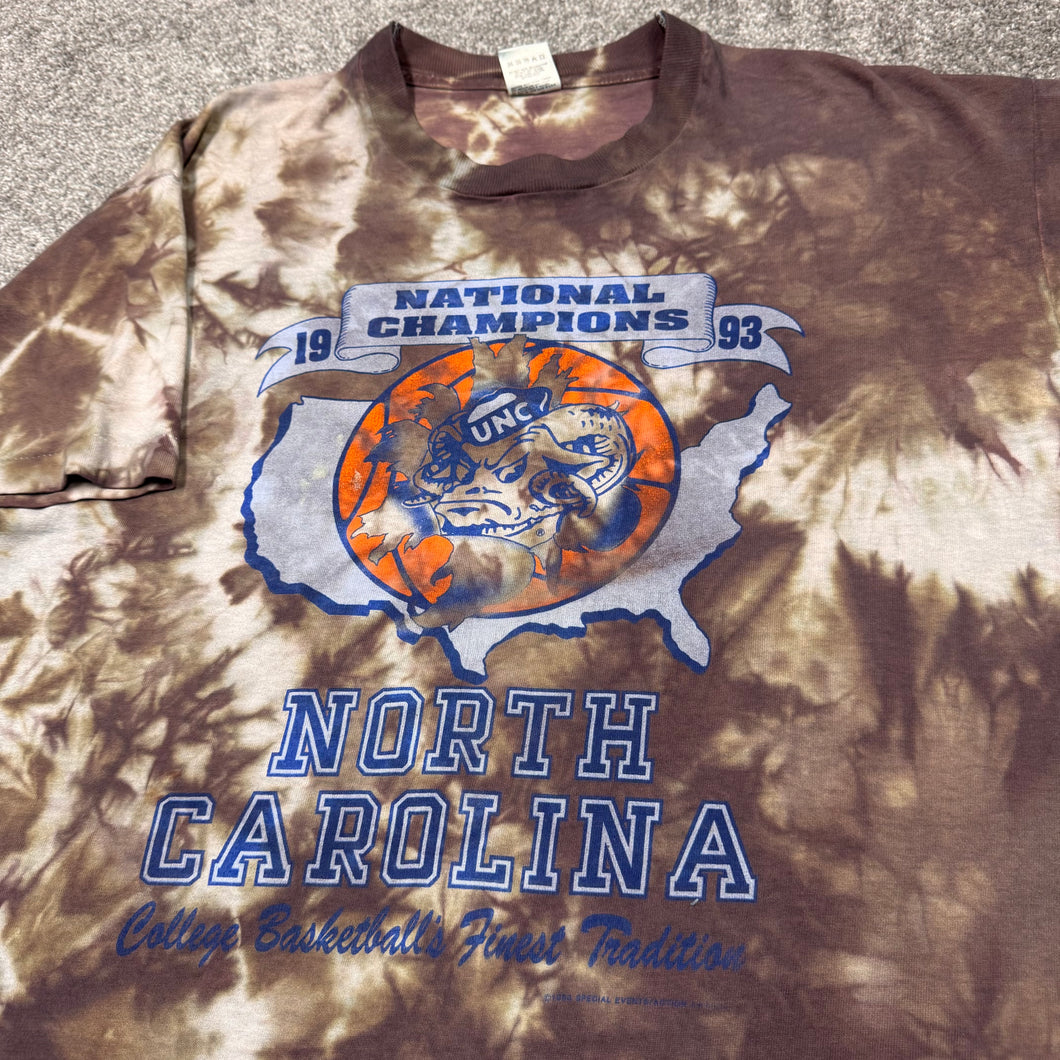 Vintage 1993 North Carolina Basketball Shirt XL