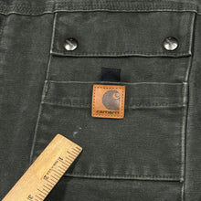 Load image into Gallery viewer, Carhartt Green Lined Hooded Jacket L