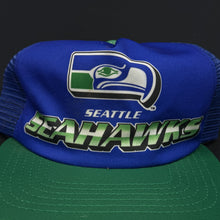 Load image into Gallery viewer, Vintage Seattle Seahawks New Era Mesh Snapback Hat