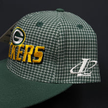 Load image into Gallery viewer, Vintage Green Bay Packers Logo Athletic Grid Strapback Hat