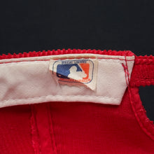 Load image into Gallery viewer, Vintage Cincinnati Reds SS Corduroy Script Strapback Hat