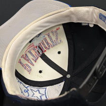 Load image into Gallery viewer, Vintage New England Patriots Black SS Laser Snapback Hat