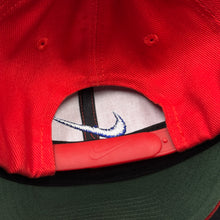 Load image into Gallery viewer, Vintage Nike Swoosh Red Logo Snapback Hat