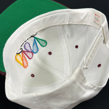 Load image into Gallery viewer, MV Sports White Maroon Snapback Hat