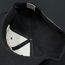 Load image into Gallery viewer, Vintage adidas Trefoil Black Red Snapback Hat