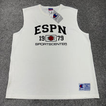 Load image into Gallery viewer, Vintage ESPN Sportscenter Champion Tank Shirt XL NWT