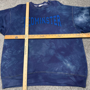 Vintage Leominster Blue Devils Custom Dyed Sweatshirt 2XL