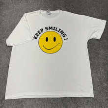 Load image into Gallery viewer, Vintage Keep Smiling Face Shirt XL