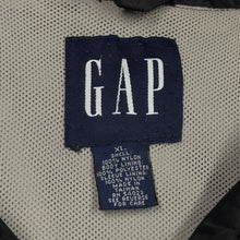 Load image into Gallery viewer, Vintage 2000 GAP Black Windbreaker Jacket XL