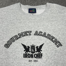 Load image into Gallery viewer, Vintage Iron Chef Gourmet Academy Sweatshirt 2XL