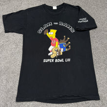 Load image into Gallery viewer, Mass Vintage Bart Slam the Rams SB53 Shirt S