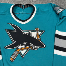 Load image into Gallery viewer, Vintage San Jose Sharks CCM Jersey XL/2XL