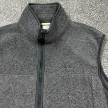 Load image into Gallery viewer, Vintage LL Bean Gray Fleece Vest L