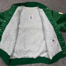 Load image into Gallery viewer, Vintage Boston Celtics Starter Satin Jacket M