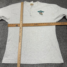 Load image into Gallery viewer, Vintage Flintsones Long Sleeve Henley Shirt M