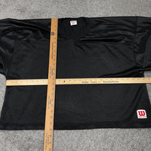 Load image into Gallery viewer, Vintage Wilson Black Mesh Practice Jersey 2XL