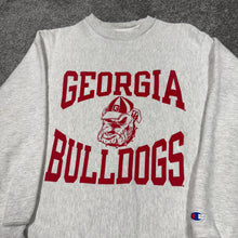 Load image into Gallery viewer, Vintage Georgia Bulldogs Champion Sweatshirt XS/S