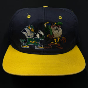 Vintage Notre Dame Taz Snapback Hat