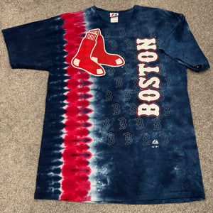 Vintage Boston Red Sox Tie Dye Shirt L/XL
