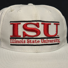 Load image into Gallery viewer, Vintage Illinois State University Split Bar Snapback Hat