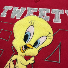 Load image into Gallery viewer, Vintage Tweety Bird Looney Tunes Fleece Sweater Women's 2X+