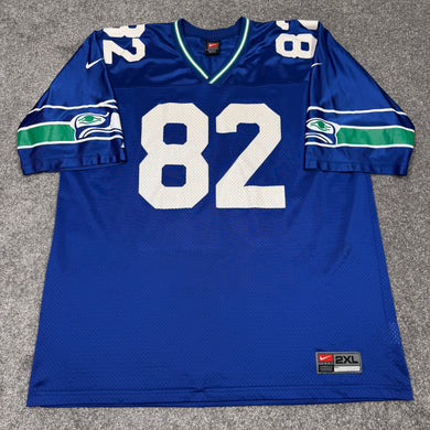 Vintage Darrell Jackson Seattle Seahawks Nike Jersey 2XL