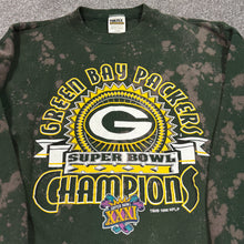 Load image into Gallery viewer, Vintage 1997 Green Bay Packers SB Champions Custom Sweatshirt L
