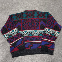 Load image into Gallery viewer, Vintage Patterned Sweater L