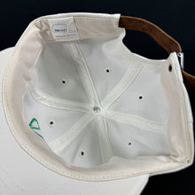 Load image into Gallery viewer, MV Sports White Leather Strapback Hat