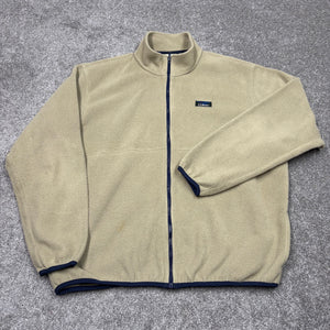 Vintage LL Bean Fleece Zip Up Jacket XLT