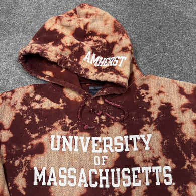 Vintage Umass Amherst Custom Champion Hoodie Sweatshirt XL