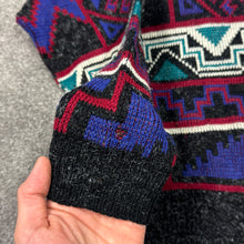 Load image into Gallery viewer, Vintage Patterned Sweater L