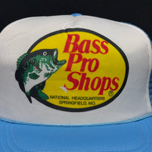 Load image into Gallery viewer, Vintage Bass Pro Shops Blue Mesh Snapback Hat