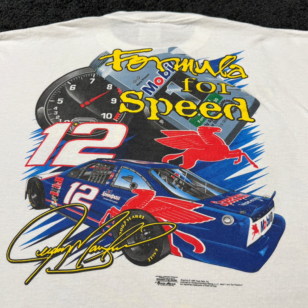 Vintage 1999 Jeremy Mayfield NASCAR Racing Shirt 2XL