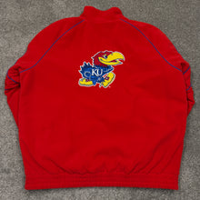 Load image into Gallery viewer, Vintage Kansas Jayhawks Reversible Fleece Jacket XL/2XL