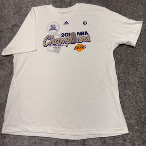2010 Los Angeles Lakers NBA Champions Shirt 2XL NWT