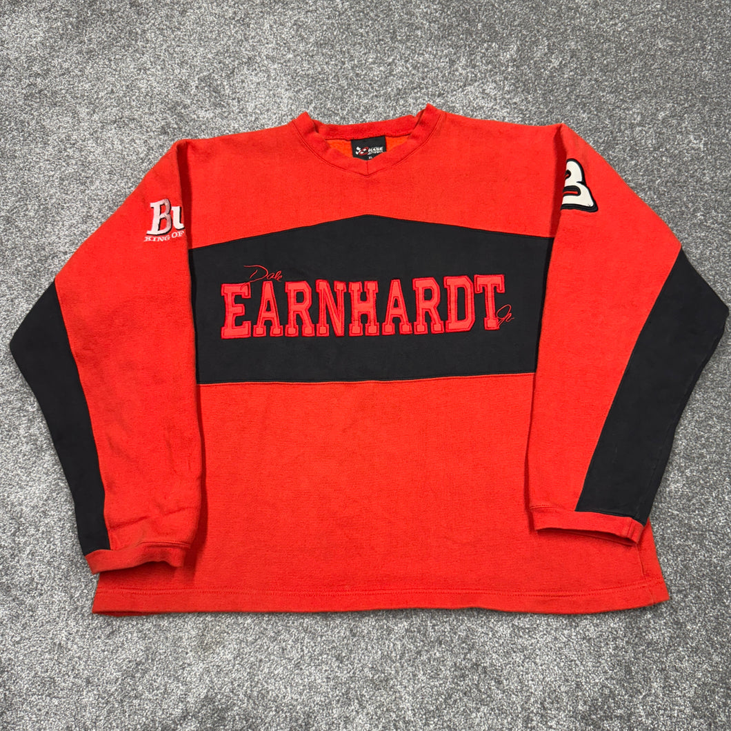 Vintage Dale Earnhardt Jr. Budweiser Sweatshirt XL