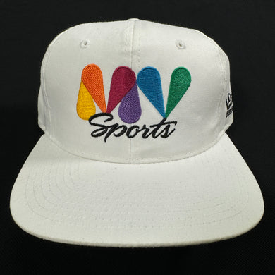MV Sports White New Era Snapback Hat